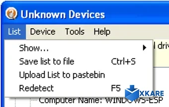Unknown Devices
