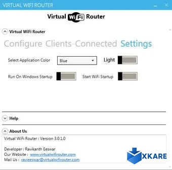 Virtual WiFi Router