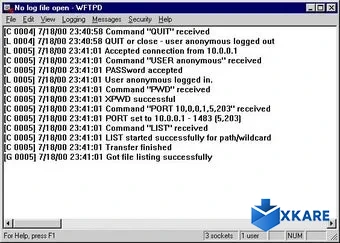 WFTPD Server