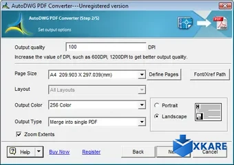 Auto DWG to PDF Converter