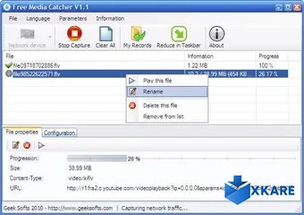 Free Media Catcher