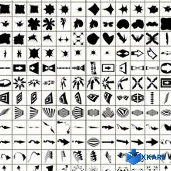 Free Photoshop Shapes Pack