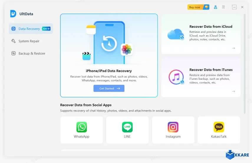 UltData - iPhone Data Recovery