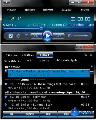 AIMP WMP 12 Windows 7