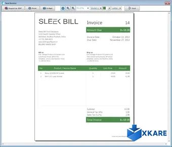 Sleek Bill for India