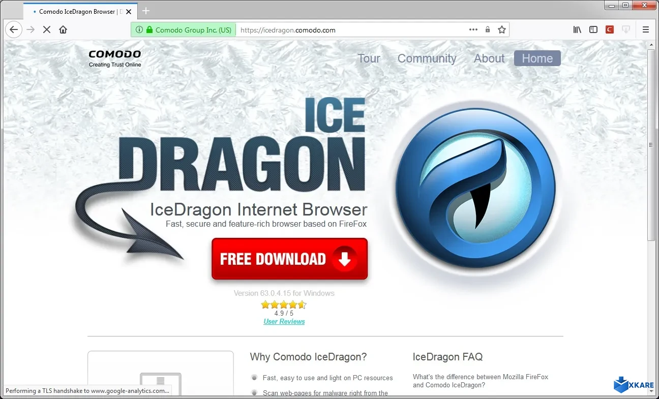 Comodo IceDragon