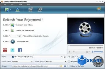 Leawo Free Video Converter