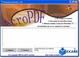 Adobe Photoshop SpeedUp