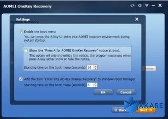 AOMEI OneKey Recovery