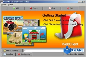 Flash Game Download Tool