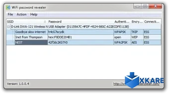 WiFi password revealer