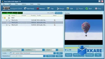 Free CUDA DVD Ripper