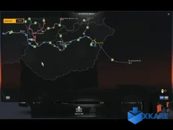 Euro Truck Simulator 2 mod: Romania Map Add-on