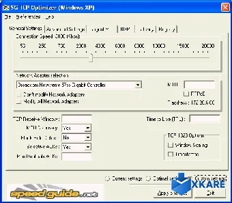 SG TCP Optimizer
