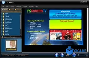 Satellite TV from PC