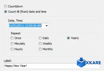 Free Countdown Timer