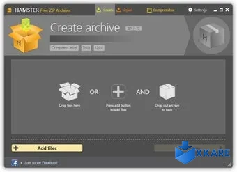 Hamster Free ZIP Archiver