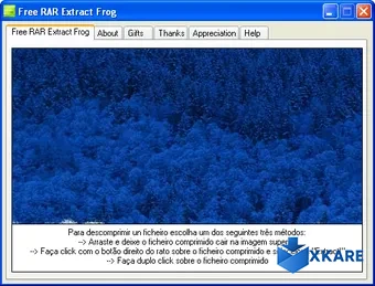 Free RAR Extract Frog