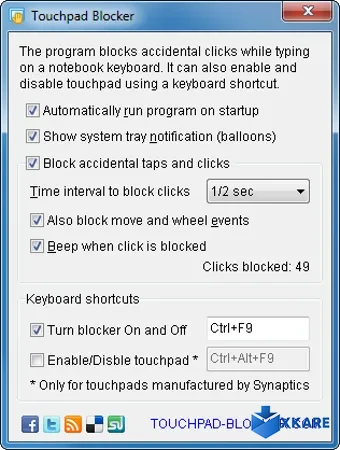 Touchpad Blocker