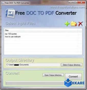 Free Doc to PDF Converter