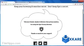 Epic Privacy Browser