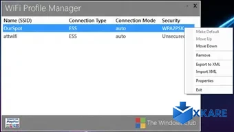 WiFi Profile Manager 8