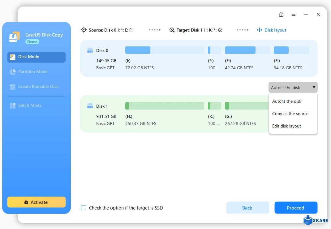 EaseUS Disk Copy Pro