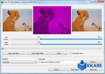 Free 3D Video Maker