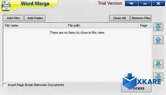 MS Word Merge Tool