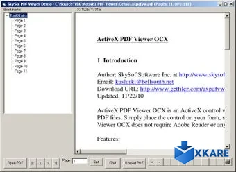 ActiveX PDF Viewer