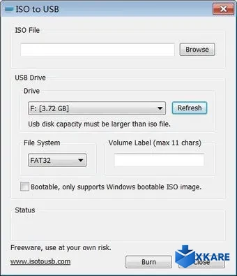 ISO to USB