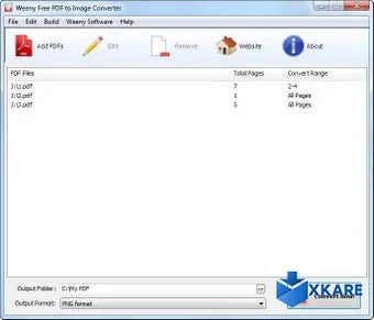 Weeny Free PDF to Image Converter