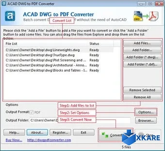 ACAD DWG to PDF Converter