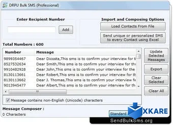 Send Bulk SMS