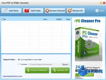 Free PDF to HTML Converter