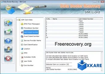 Free Sim Card Data Recovery