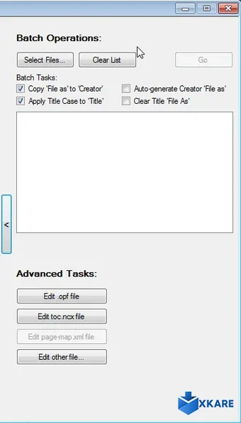EPUB Metadata Editor