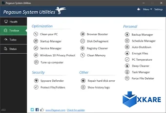 Pegasun System Utilities
