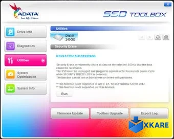 ADATA SSD ToolBox