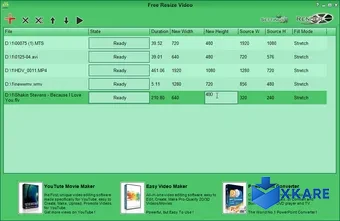 Free Resize Video