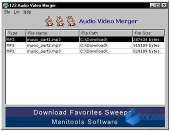 123 Audio Video Merger