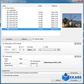 Free Image Convert and Resize