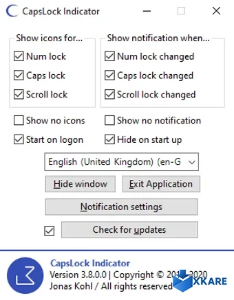 CapsLock Indicator