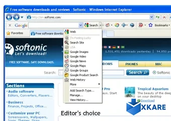 Google Toolbar IE