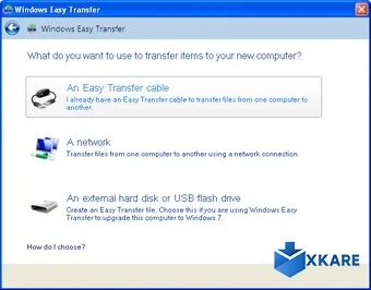 Windows 7 Easy Transfer