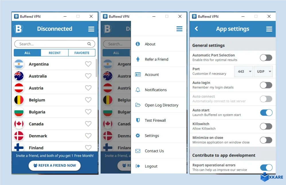 Buffered VPN