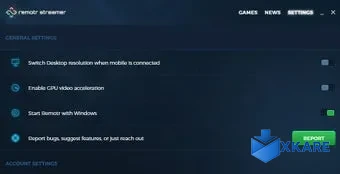 Remotr Streamer