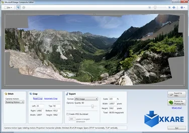 Microsoft Image Composite Editor