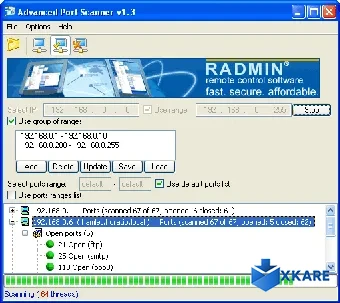 Advanced Port Scanner