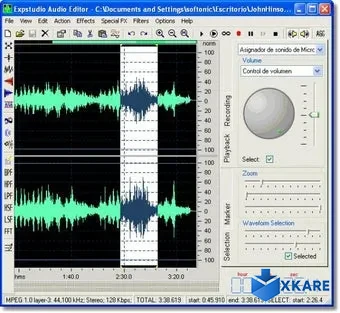 EXPStudio Audio Editor